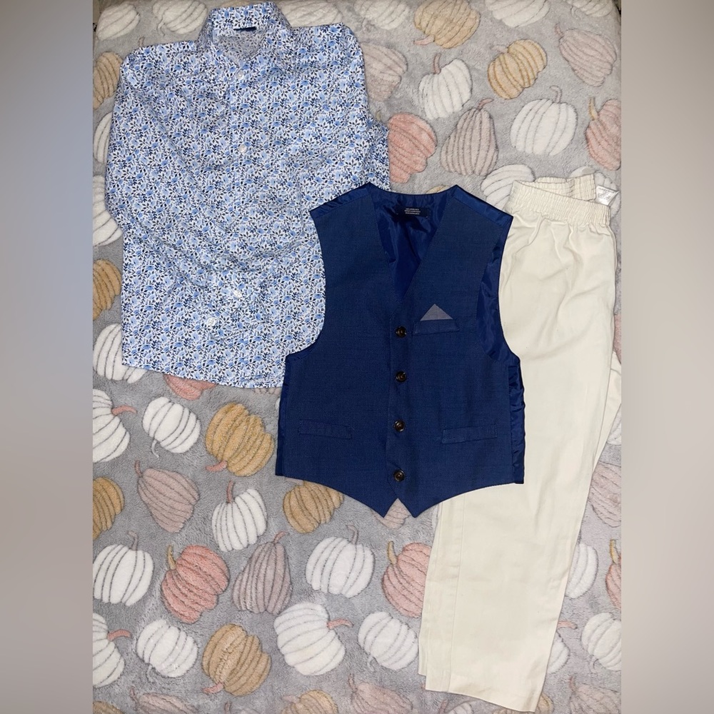 Nautica Boys 3 piece dress outfit size 7